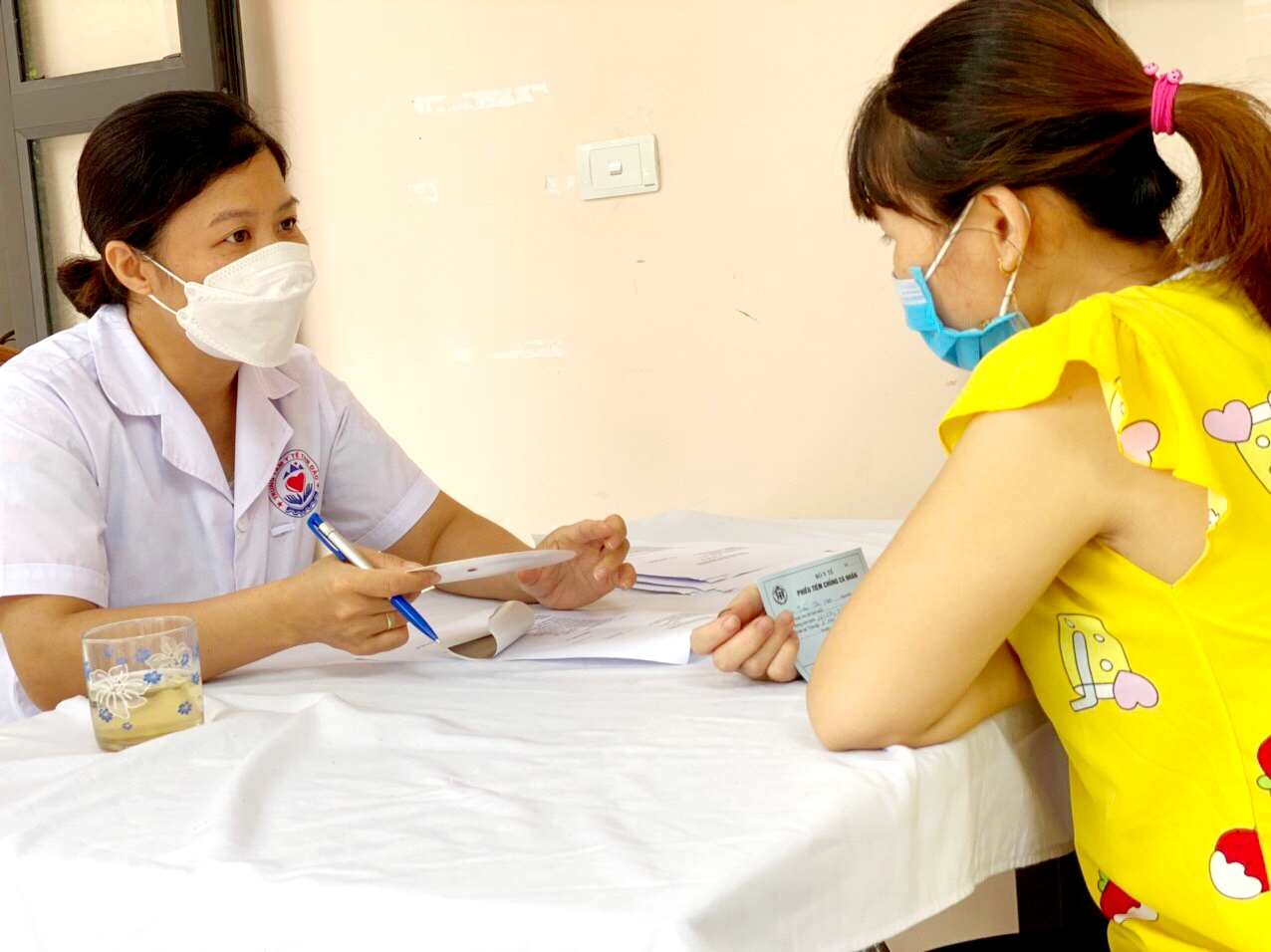 TRIỂN KHAI KẾ HOẠCH TƯ VẤN, KHÁM SÀNG LỌC TRƯỚC KHI SINH TRÊN ĐỊA BÀN HUYỆN TAM ĐẢO